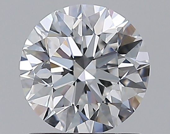 1 CaratD-VVS2 EX Cut Round Diamond