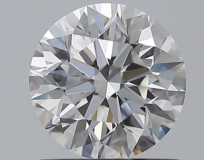 1 CaratE-VVS1 EX Cut Round Diamond
