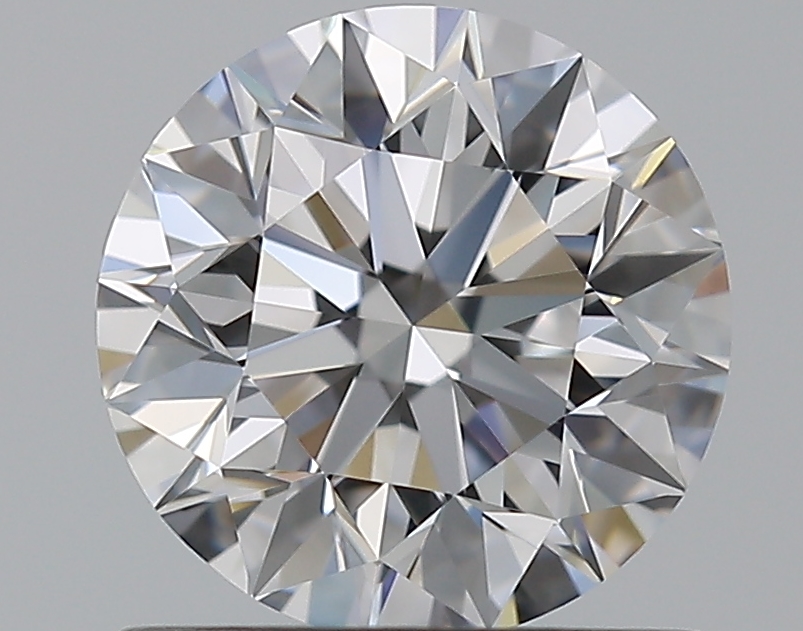 1.01 CaratD-VVS1 EX Cut Round Diamond