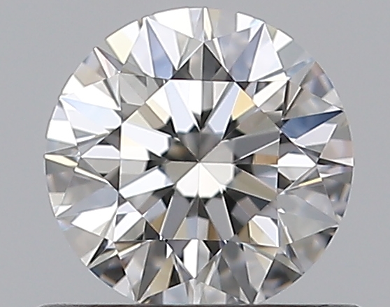 0.53 CaratE-VVS2 EX Cut Round Diamond