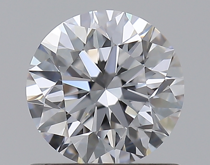 0.75 CaratD-VVS1 EX Cut Round Diamond