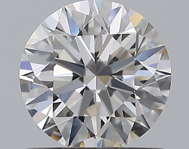 0.75 CaratF-VS2 EX Cut Round Diamond