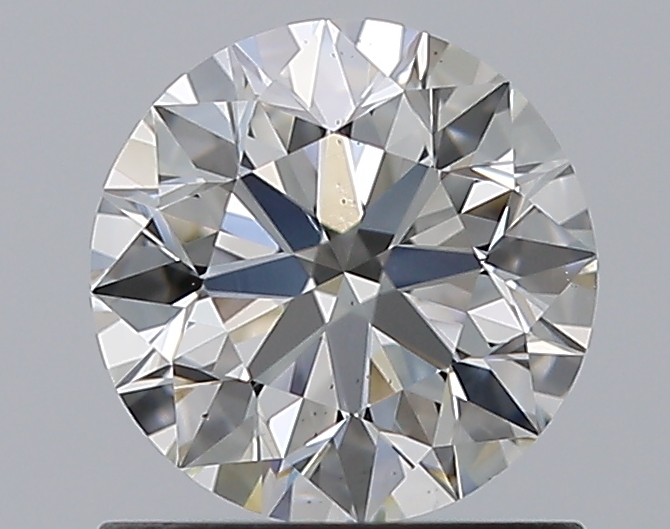 0.9 CaratH-VS2 EX Cut Round Diamond