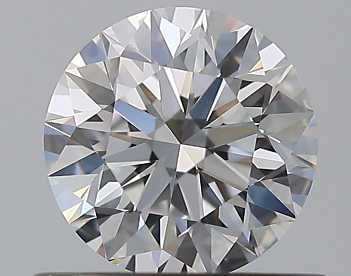 0.62 CaratD-VVS1 EX Cut Round Diamond