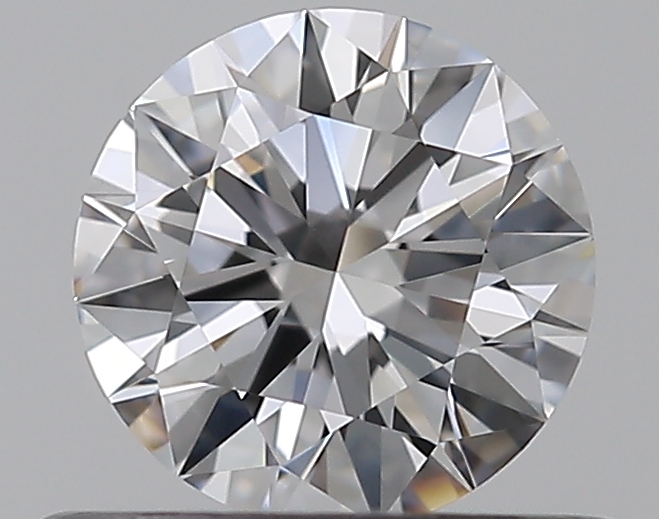 0.5 CaratD-IF EX Cut Round Diamond