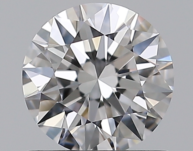 0.73 CaratD-VVS1 EX Cut Round Diamond