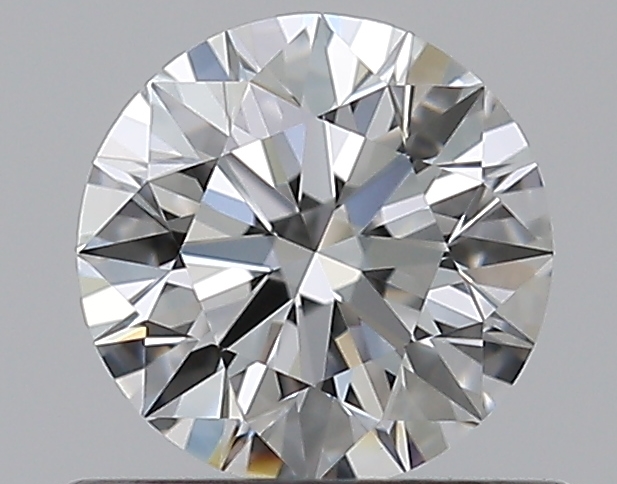 0.55 CaratF-VVS1 EX Cut Round Diamond