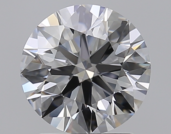 2.01 CaratD-VVS2 EX Cut Round Diamond