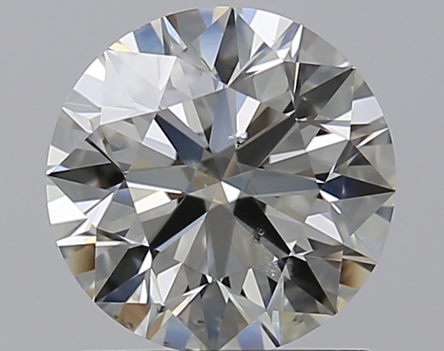 1.29 CaratK-SI2 EX Cut Round Diamond