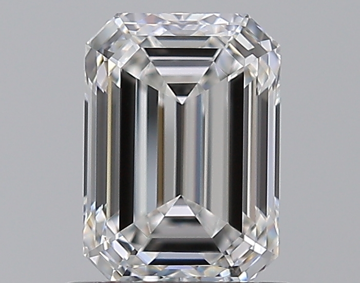 1 CaratF-VVS2 - Cut Emerald Diamond