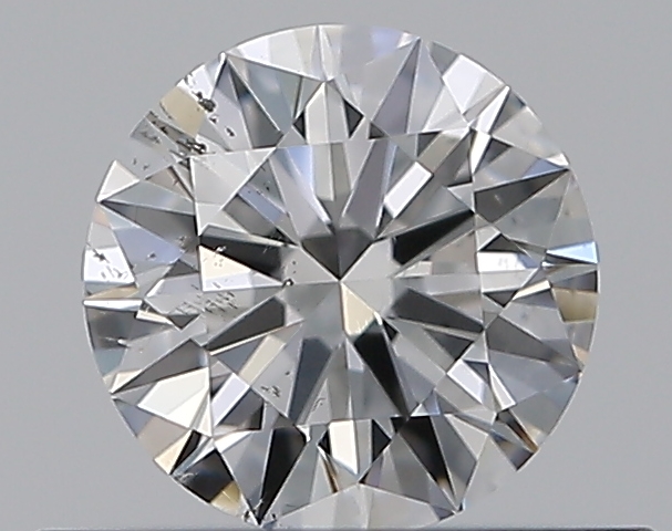 0.42 CaratE-SI1 EX Cut Round Diamond