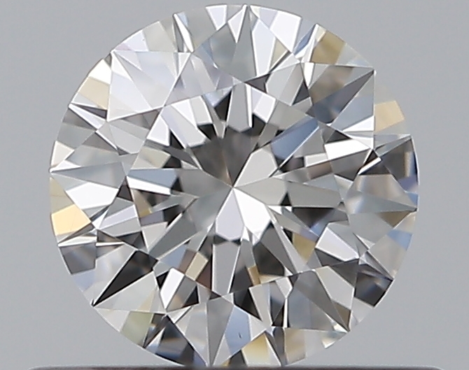 0.5 CaratE-VS1 EX Cut Round Diamond