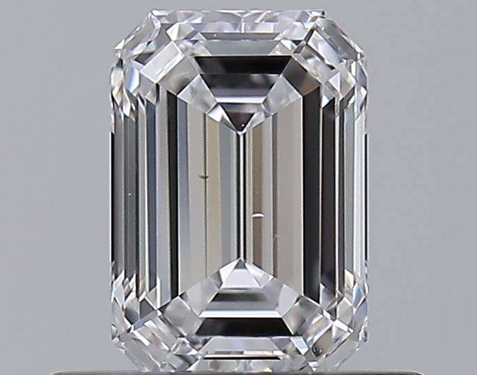 0.59 CaratE-VS2 - Cut Emerald Diamond