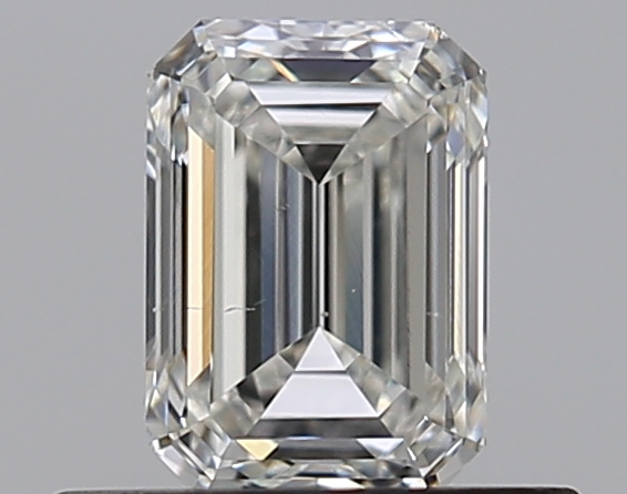 0.51 CaratH-SI1 - Cut Emerald Diamond