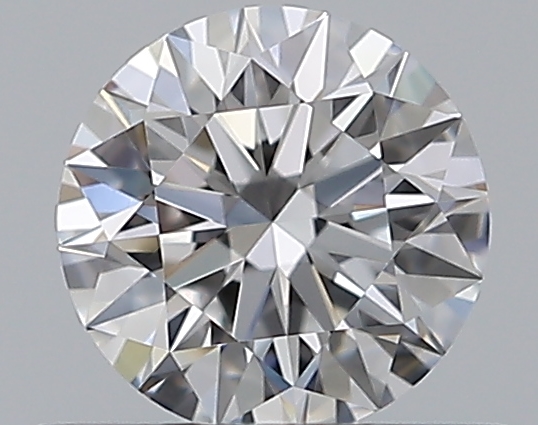 0.43 CaratD-VVS1 EX Cut Round Diamond