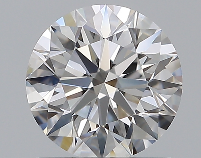 0.9 CaratF-VS2 EX Cut Round Diamond