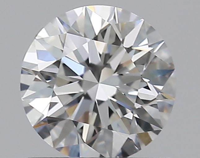 0.7 CaratE-VS2 EX Cut Round Diamond