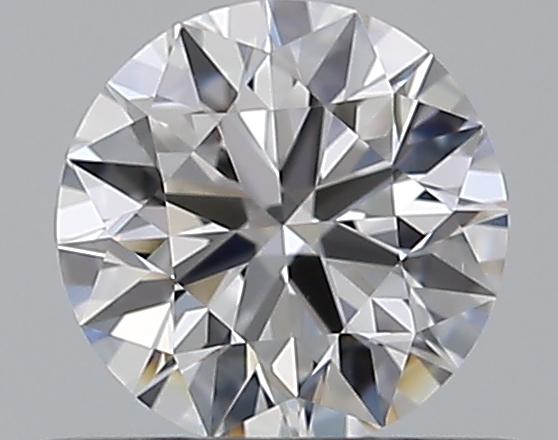 0.5 CaratD-VS1 EX Cut Round Diamond