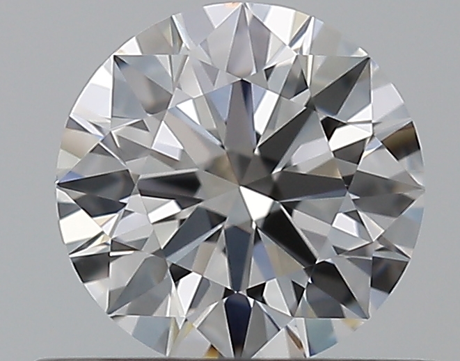 0.53 CaratD-VVS2 EX Cut Round Diamond