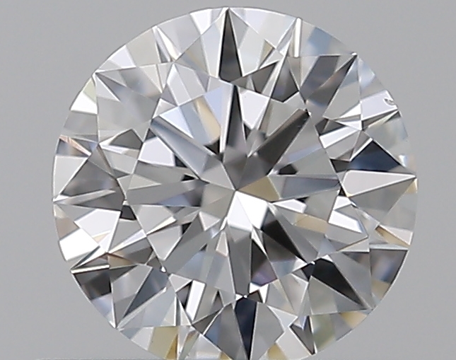 0.5 CaratD-VS2 EX Cut Round Diamond