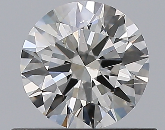 0.5 CaratK-SI2 EX Cut Round Diamond