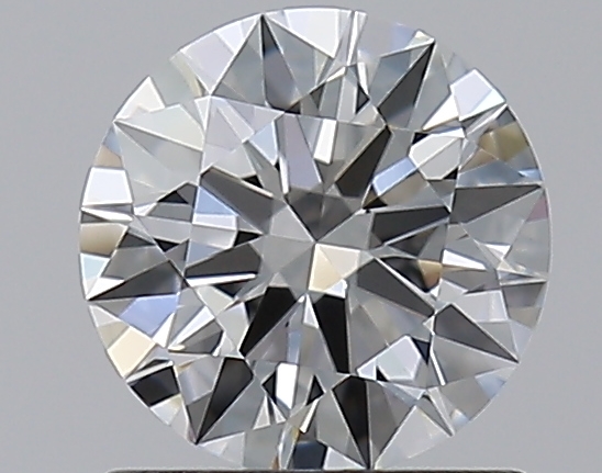 1 CaratF-VVS1 EX Cut Round Diamond