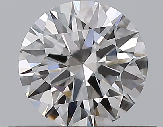 0.43 CaratF-VVS2 EX Cut Round Diamond