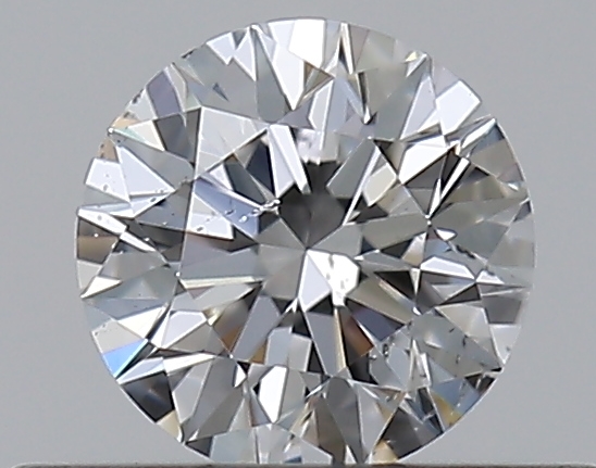 0.35 CaratE-SI2 EX Cut Round Diamond