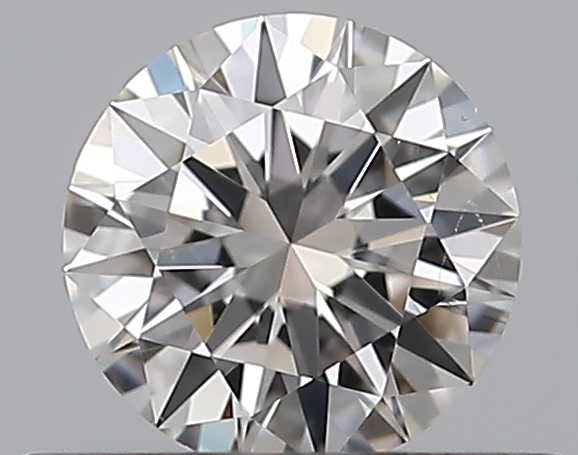 0.34 CaratF-VS2 EX Cut Round Diamond
