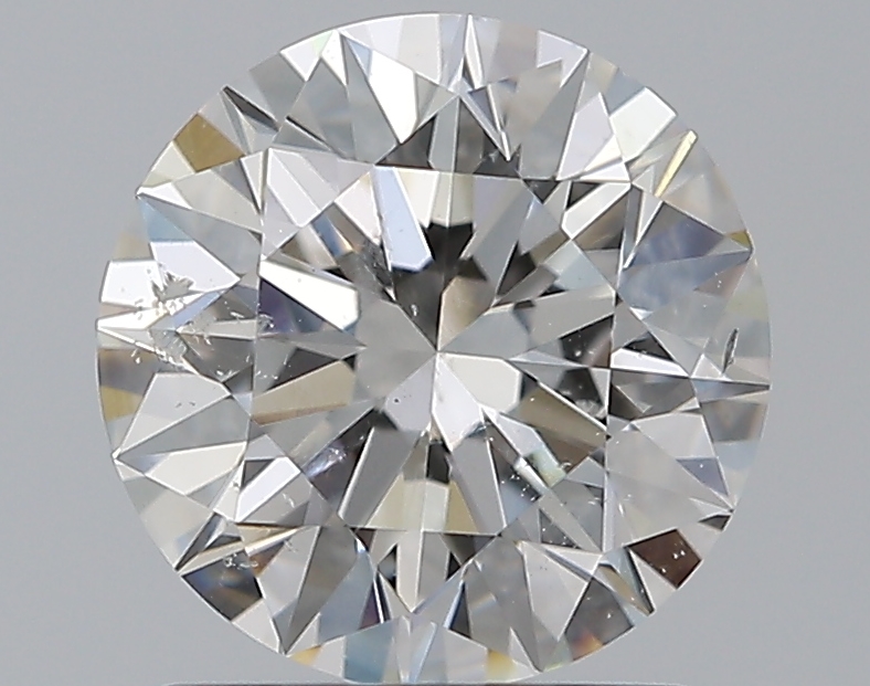 1.51 CaratG-SI2 EX Cut Round Diamond