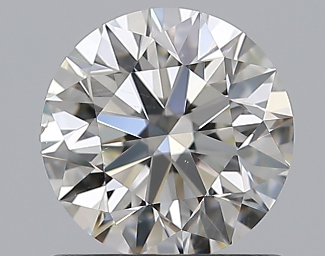 0.81 CaratI-SI1 EX Cut Round Diamond
