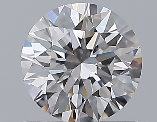 0.86 CaratD-VVS1 EX Cut Round Diamond