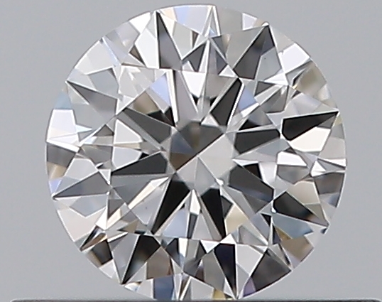 0.37 CaratD-VS2 EX Cut Round Diamond