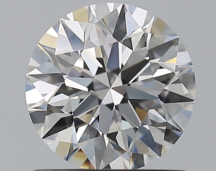 1 CaratF-VVS2 EX Cut Round Diamond