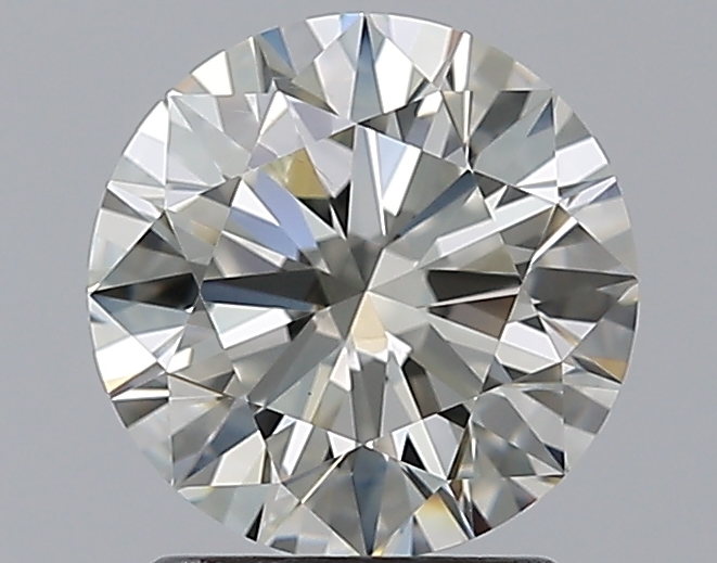 1.7 CaratK-SI1 EX Cut Round Diamond