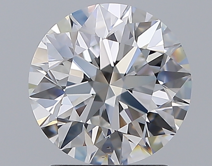 2.01 CaratE-VS2 EX Cut Round Diamond