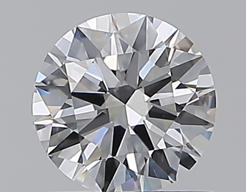 0.71 CaratE-VS2 EX Cut Round Diamond