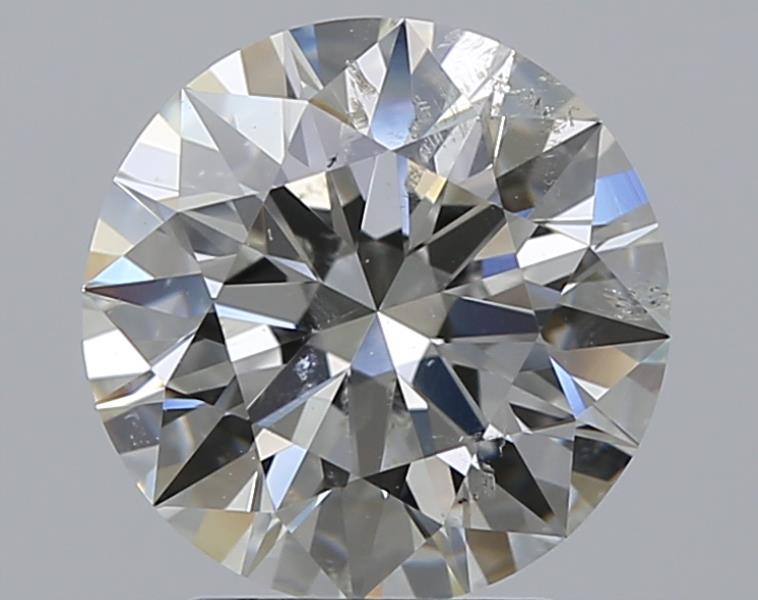 2.31 CaratI-SI2 EX Cut Round Diamond