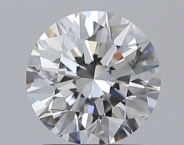 1.29 CaratE-VVS2 EX Cut Round Diamond