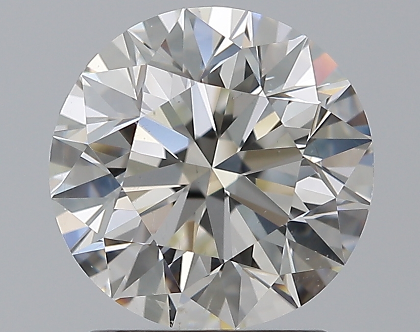 2 CaratI-SI1 EX Cut Round Diamond