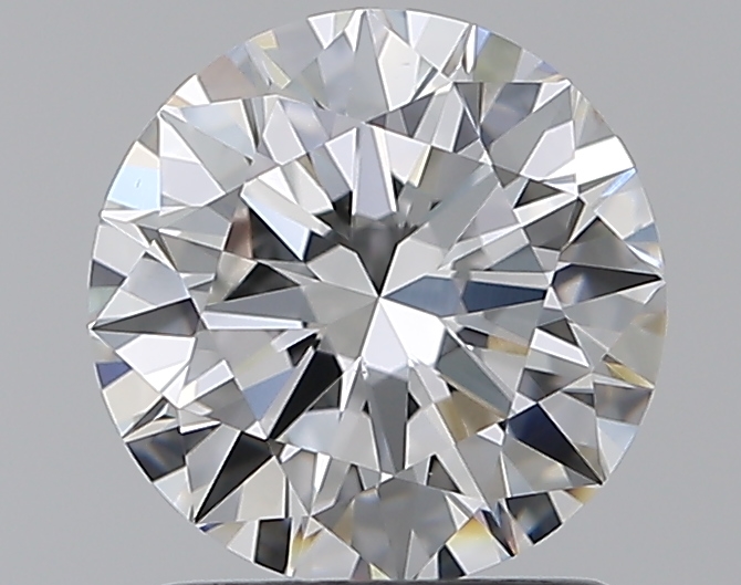 1.51 CaratF-VS1 EX Cut Round Diamond
