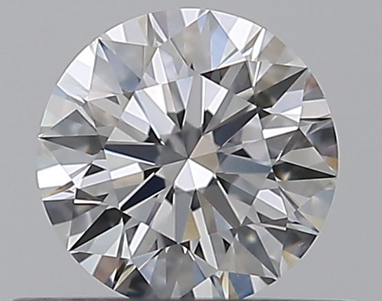 0.42 CaratF-VS1 EX Cut Round Diamond