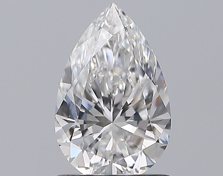 0.9 CaratD-VS2 - Cut Pear Diamond