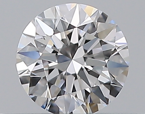 0.3 CaratD-VS2 EX Cut Round Diamond