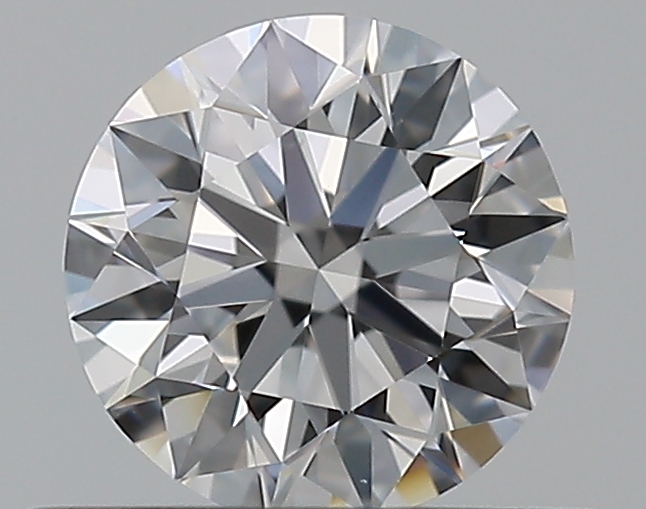 0.5 CaratD-VS1 EX Cut Round Diamond