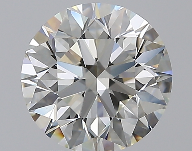 2 CaratK-VS2 EX Cut Round Diamond