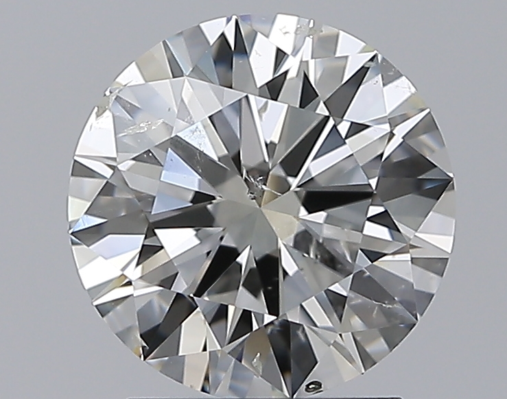 2.01 CaratI-SI2 EX Cut Round Diamond