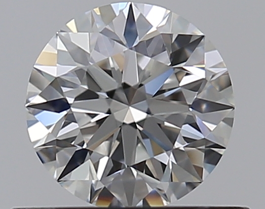 0.5 CaratF-VVS1 EX Cut Round Diamond