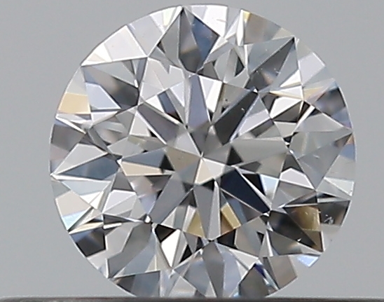 0.31 CaratD-SI1 EX Cut Round Diamond