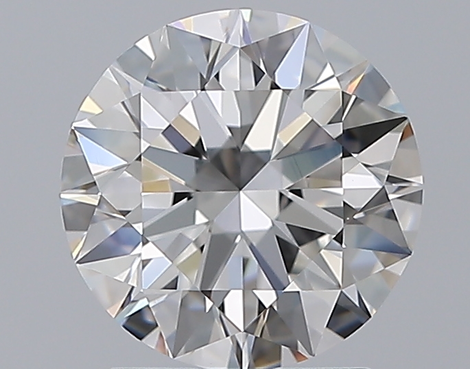 2 CaratF-VVS2 EX Cut Round Diamond